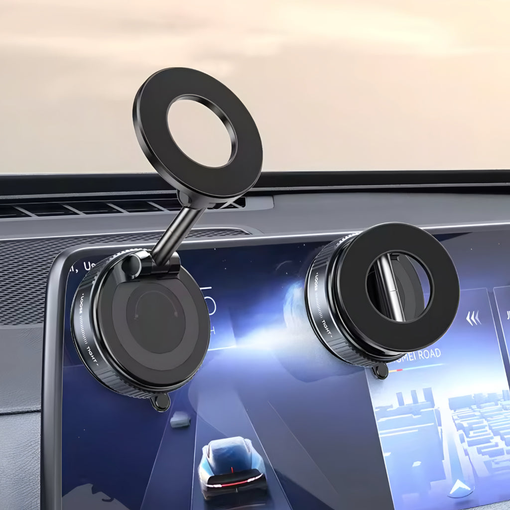 Vacuum Magnet Phone Bracket – Magnetic Car Mount