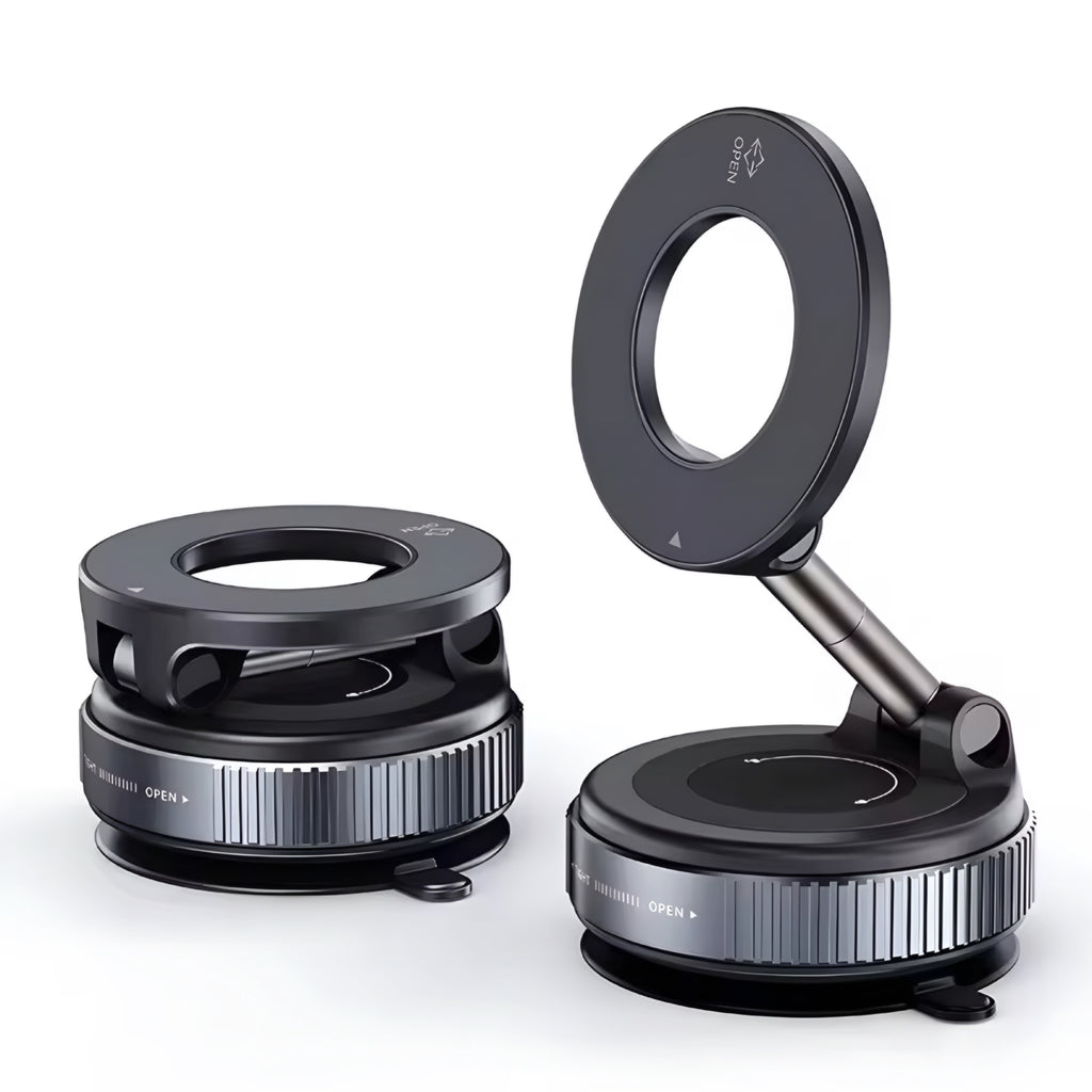 Vacuum Magnet Phone Bracket – Magnetic Car Mount