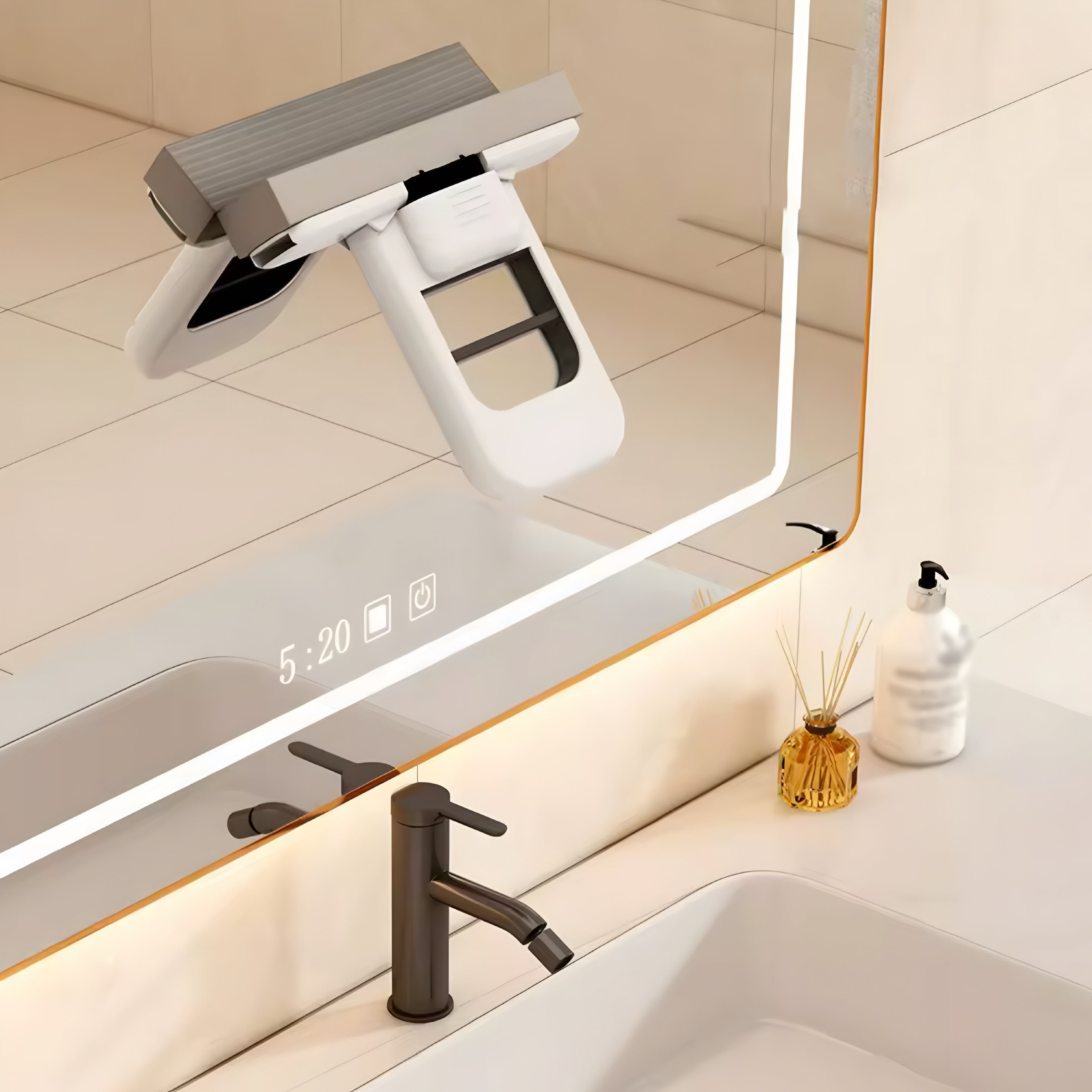 Mini Mop Self-Squeeze – Portable Sponge Cleaning Mop