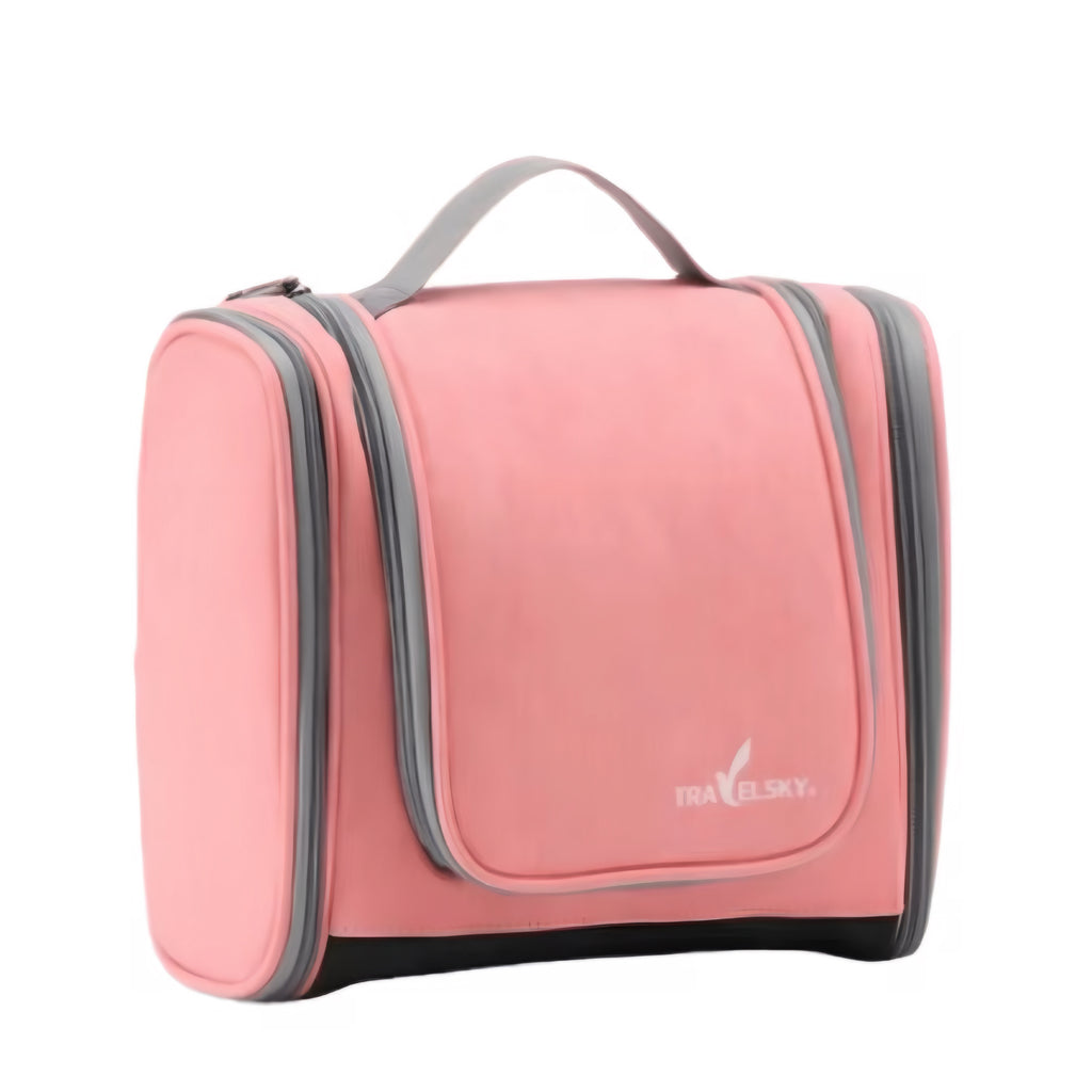 Waterproof Women’s Makeup Bag – Foldable Hanging Organizer