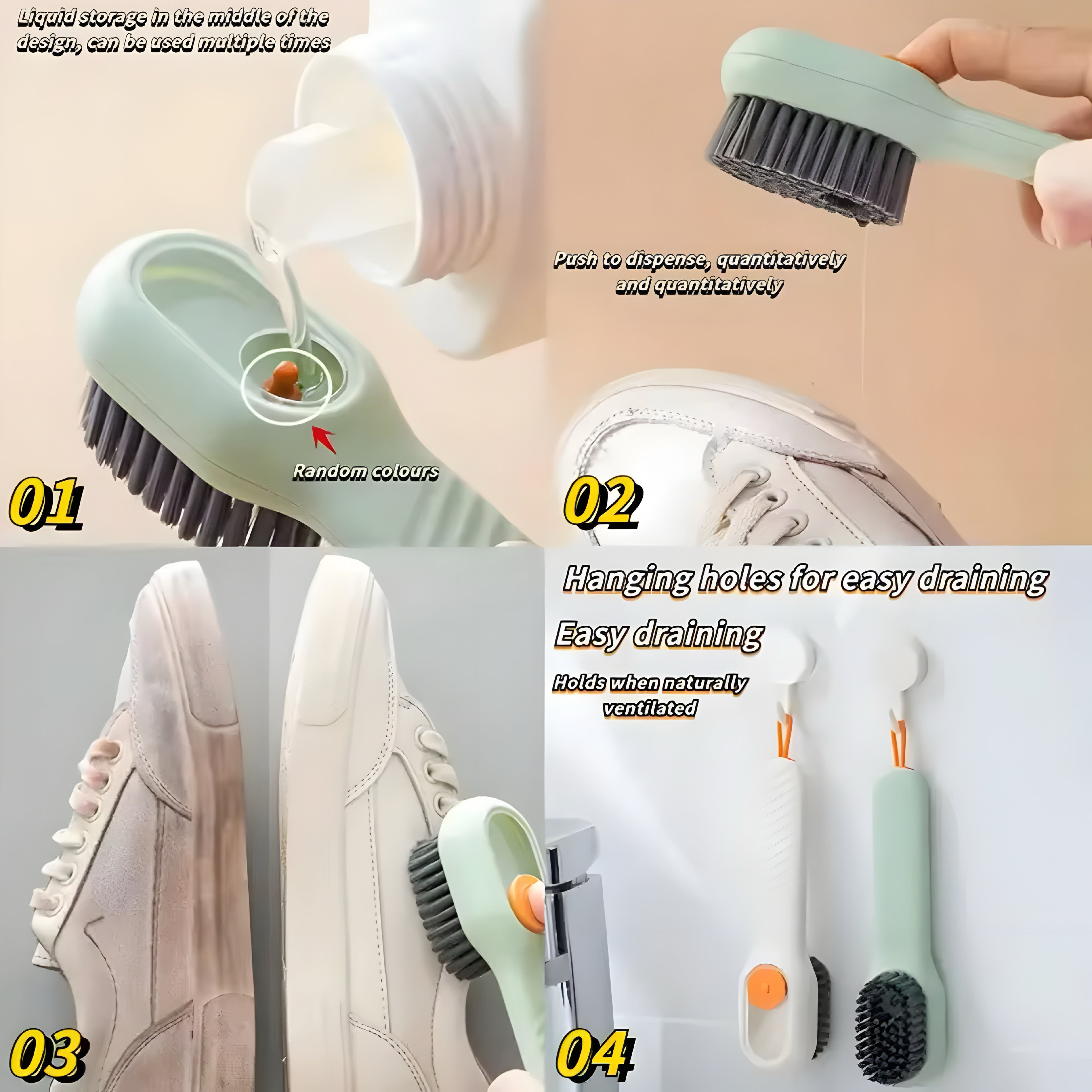 Multifunctional Shoe Cleaning Brush