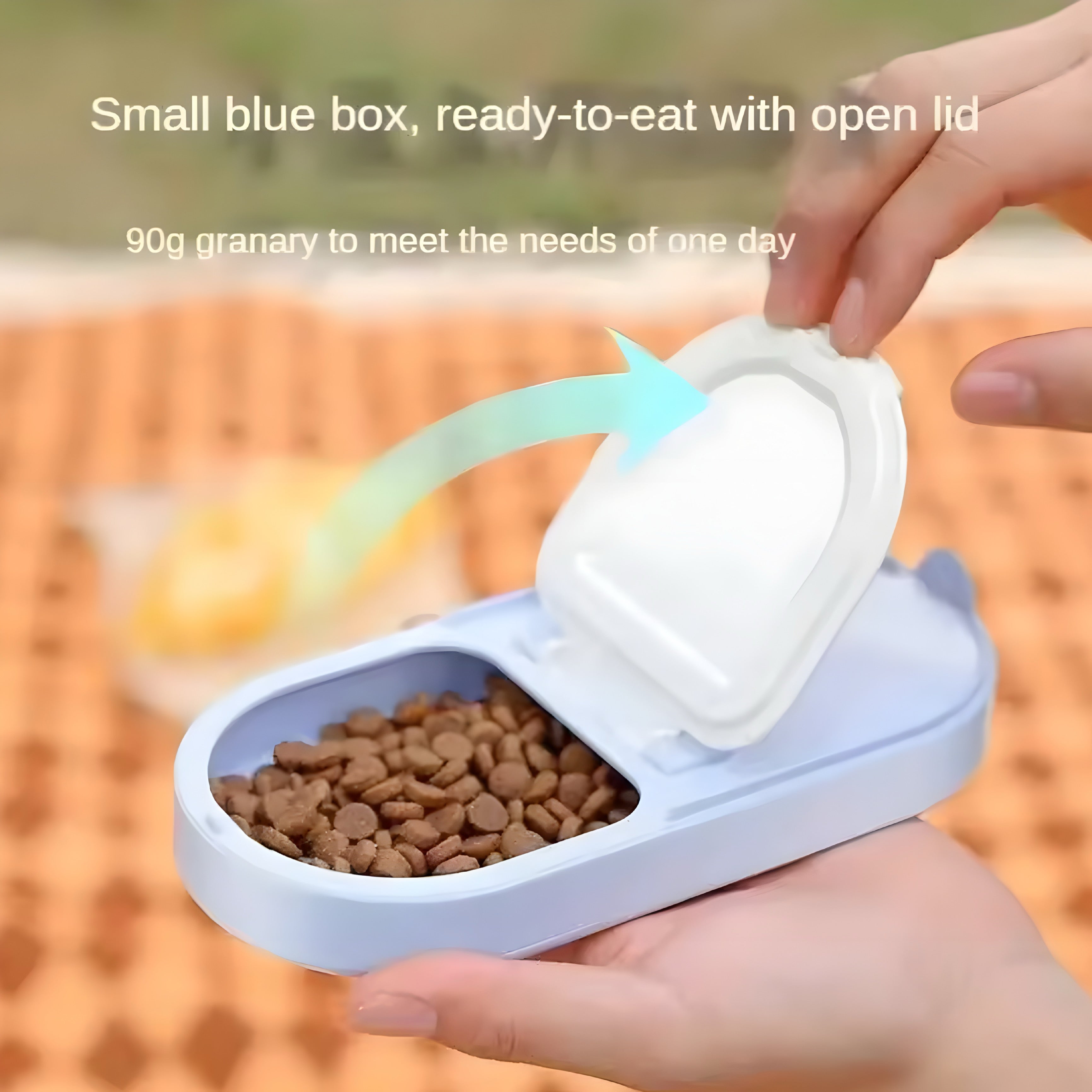 Portable Pet Food and Water Bottle