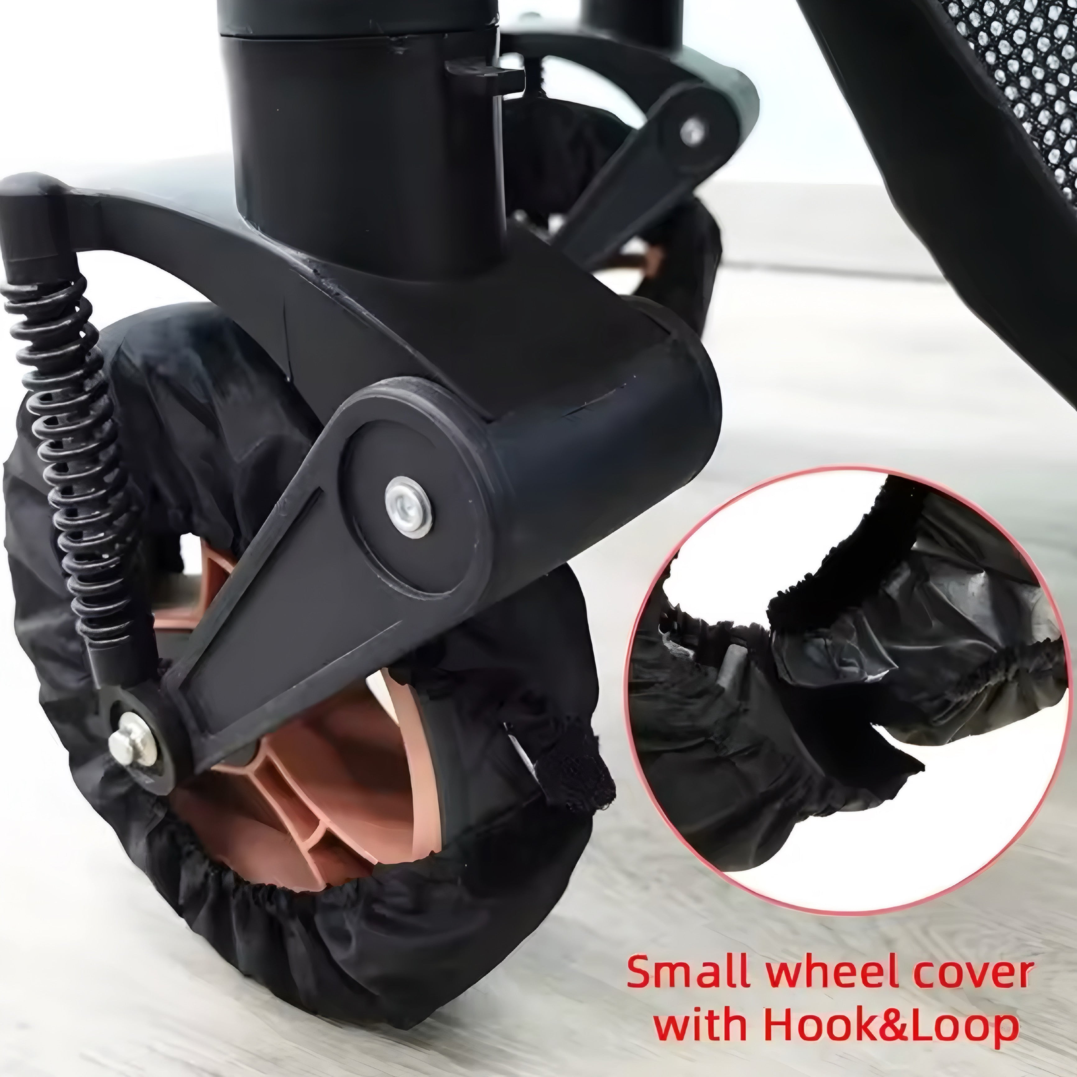 2-Piece Baby Stroller Wheel Covers
