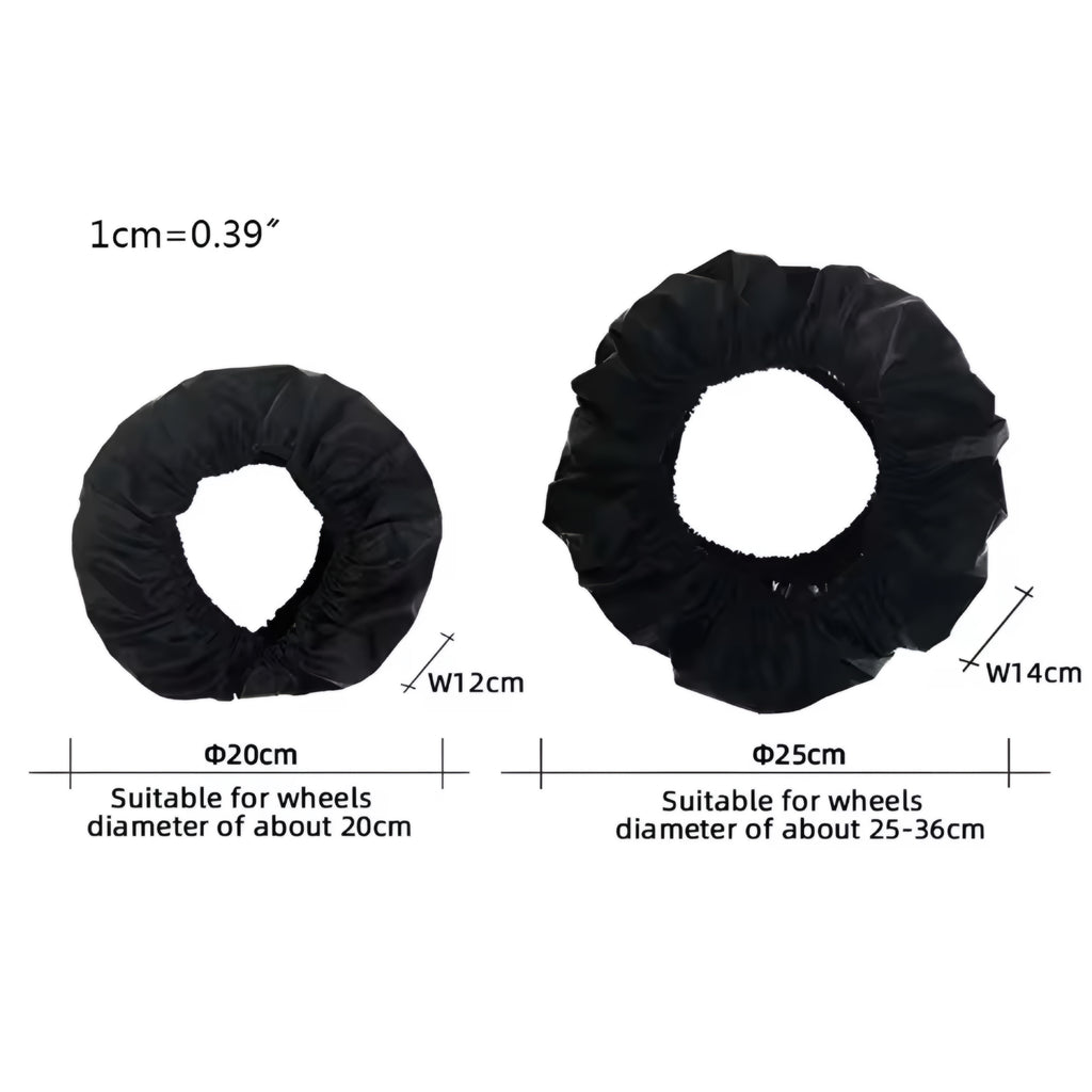 2-Piece Baby Stroller Wheel Covers