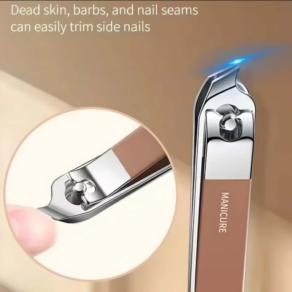 Stainless Steel Manicure Kit – All-in-One