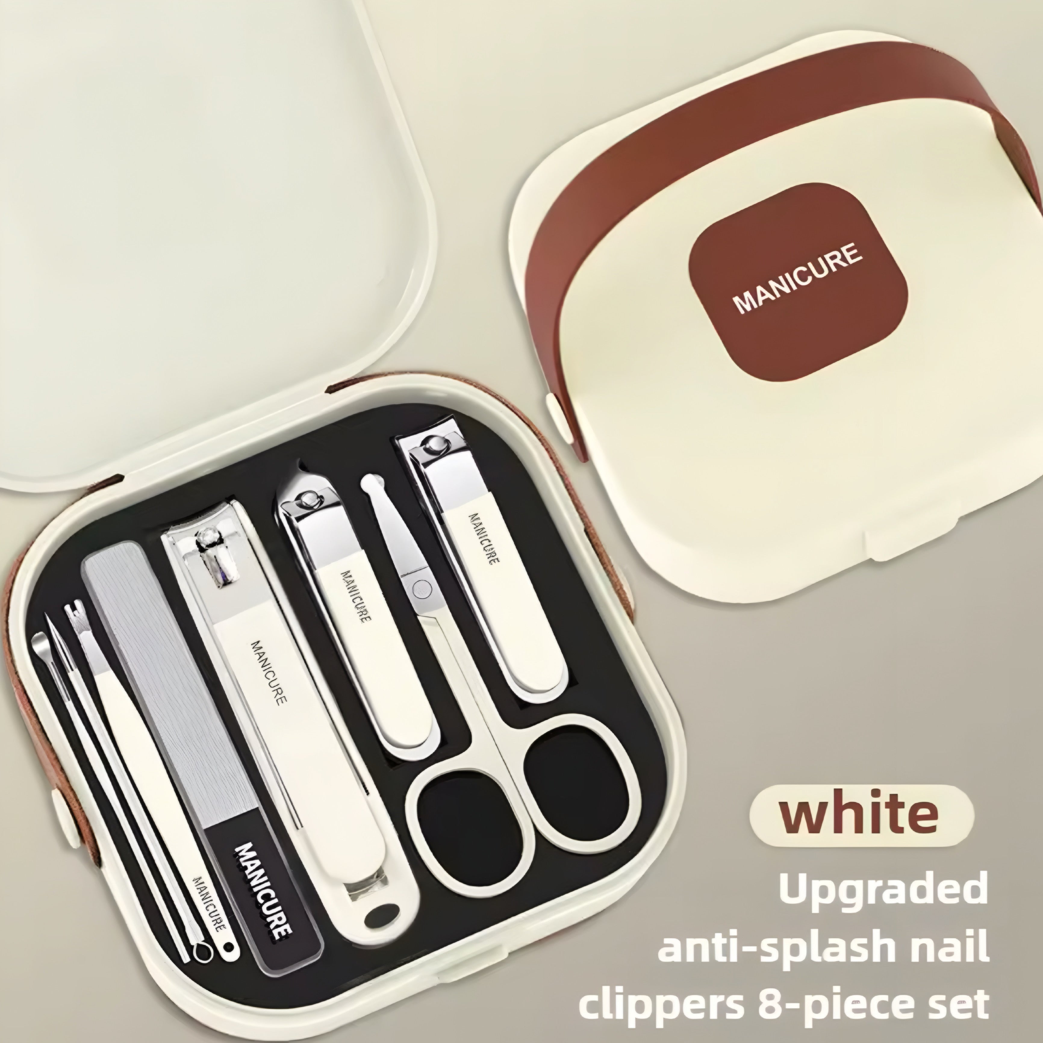 Stainless Steel Manicure Kit – All-in-One