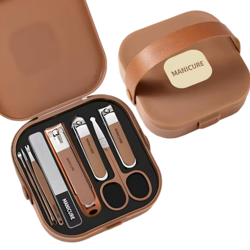 Stainless Steel Manicure Kit – All-in-One