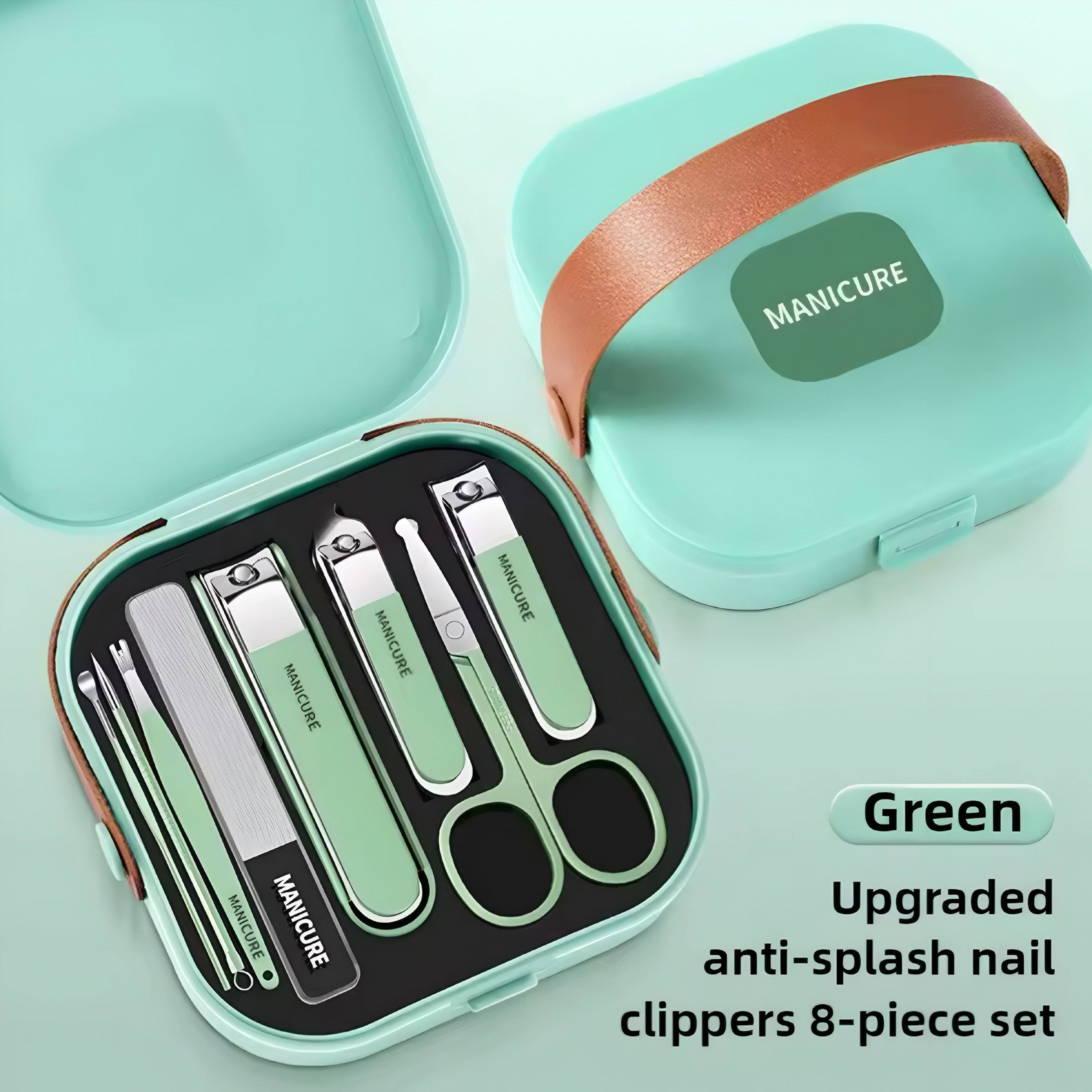 Stainless Steel Manicure Kit – All-in-One