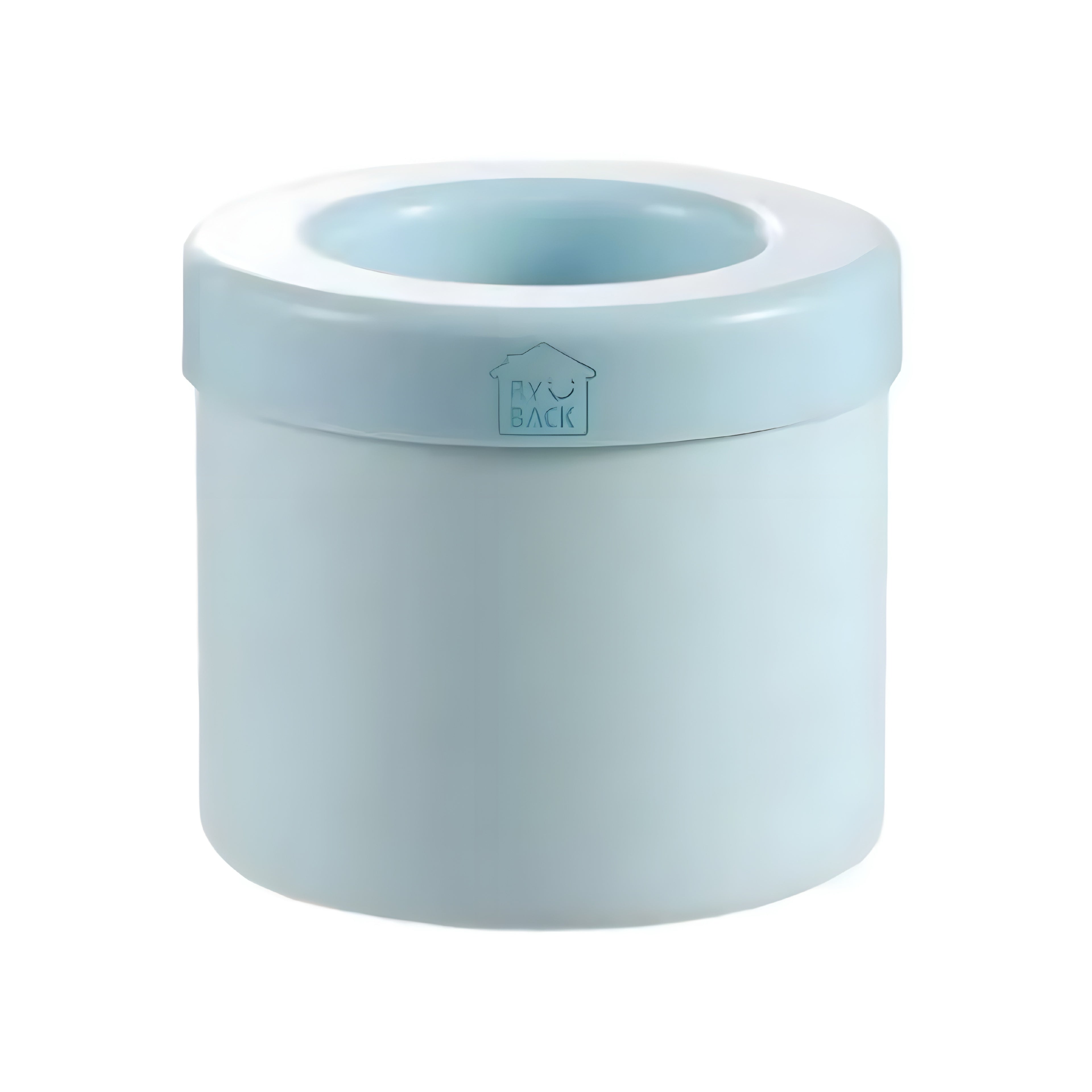 Silicone Ice Cube Mold & Bucket – 2-in-1 Round Ice Maker