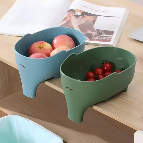 Elephant Drain Basket – Playful Multi-Functional Kitchen Colander